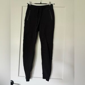 ALO Women’s Yoga Black Joggers Moto Sweatpants Size XS